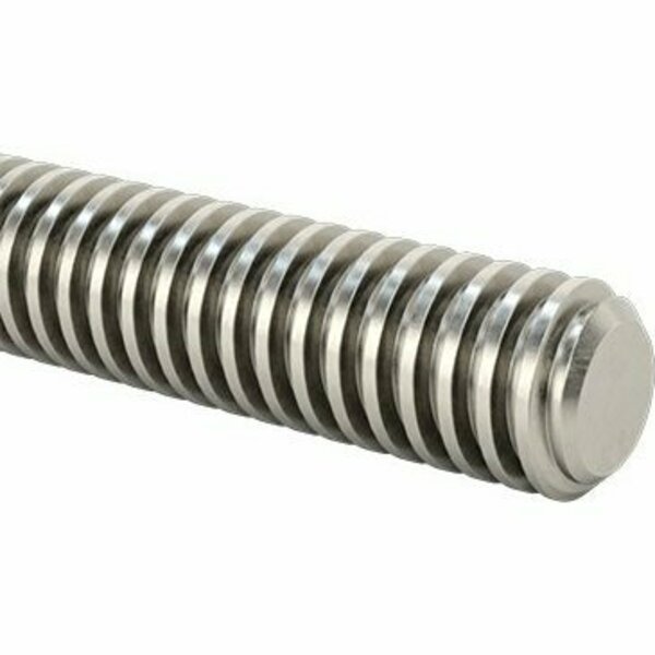 Bsc Preferred 316 Stainless Steel Acme Lead Screw Right Hand 1/2-10 Thread Size 12 Long 97014A595